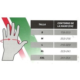 Resim Yazlık Eldiven, Siyah, Beden: 2xl, Guantes Forzza Ct Sıcura Talla 