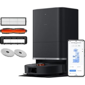 Resim Xiaomi Robot Vacuum Akıllı Haritalama, Eşzamanlı Vacumming & Mop, Hassas Lazer Haritalama ve Navigasyon, X20 Max Robot Süpürge 