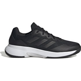 Resim adidas GameCourt 2 M Siyah Erkek Tenis Ayakkabısı 