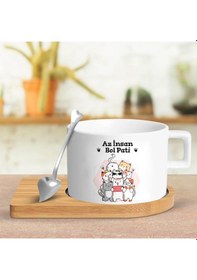 Resim Az İnsan Bol Pati Lüks Kahve Fincanı 