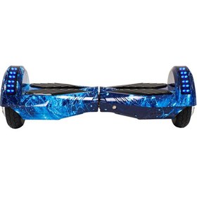 Resim Smart Balance CS-813S Elektrikli Kaykay Hoverboard 8.5 inch Ledli Uzay Kasa Bluetooth Grafity Desenli 09 - Taşıma Çantası Hediye 