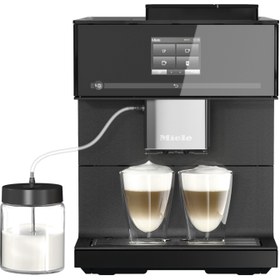 Resim Miele CM 7750 Coffeeselect Tam Otomatik Siyah Solo Kahve Makinesi Miele