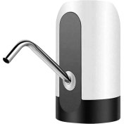 Resim Youmex Usb Şarjlı Akıllı Su Pompası, Ev İçi Otomatik Su Çekici, 2-5 Galon Suluklar İçin Beyaz Abs+silikon+304 Çelik 