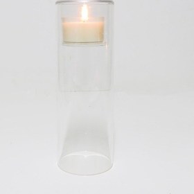 Resim Missi 20 Cm Clear Cam Mumluk Ve Tealıght Seti 