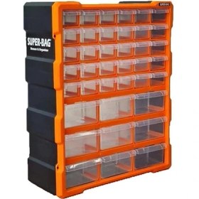 Resim Lidyahan Store Bag Mono Blok Çekmece Seti 39'lu Büyük Boy Hobby Organizer Seti Vida Dübel Kutusu Takı Kutusu ASR6001 