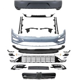 Resim Volkswagen Golf 7,5 İçin Uyumlu R Bodykit 2017 