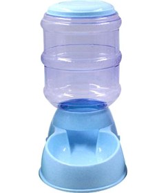 Resim Kosona Kedi Köpek Otomatik Yemlik, 3.8l Kapasite, Ağırlık İle Besleme, Mavi, 1 Tipi 
