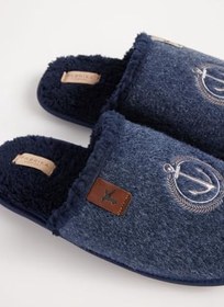 Resim Lacivert Erkek Ev Terliği Dorıan 