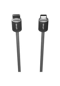 Resim Lenyes LC527 Spiral Magnetik Type-C To Lightning 27W Hızlı Şarj Özellikli Data Şarj Kablosu 1 M Gri 