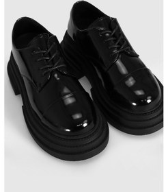 Resim Lufian Julıa Kadın Deri Ayakkabı Siyah Siyah 122230009100100 Siyah 