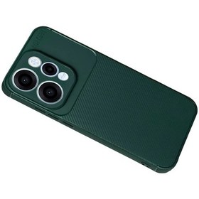 Resim Drnds Newface Oppo Reno 15 Auto Focus Karbon Kapak - Koyu Yeşil 