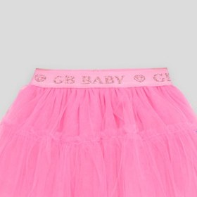 Resim Kız Bebek Pembe Etek - Pembe / 6M 