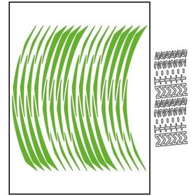 Resim Yamaha Florasan Yeşil Mt-25 Jant Şeridi 