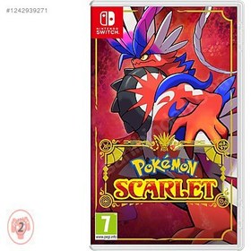 Resim Pokemon Scarlet - NINTENDO SWITCH - SIFIR- BAKIRKÖY 