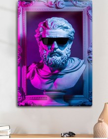 Resim Mitolojik Yunan Heykeli - Metal Baskı Duvar Tablosu, 4k 