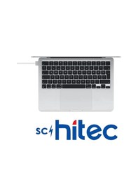 Resim Schitec Usb-c Magsafe 3 Şarj Kablos Örgülü U 2 Metre Apple Uyumlu MacBook Air Pro Gümüş 
