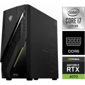 Resim MSI Msı Mag Infinite E1 12TA-081XTR-268 I7-12700KF 64GB 4tb Rtx 4070 12GB W11PRO Masaüstü Oyun Bilgisayarı 