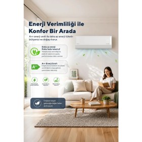 Resim Kumtel Hinoki KMSAC-18 18.000 Btu A++ Inverter Duvar Tipi Split Klima (Montaj Dahil) 