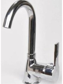 Resim Euromix Delta Kuğu Mutfak Eviye Lavabo Bataryası 