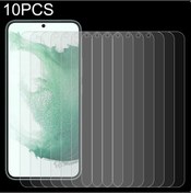 Resim 10 Adet 0.18mm 9h 2.5d Temperli Cam Parmak İzi Kilit Açma Filmi Samsung Galaxy S22 + 5g 