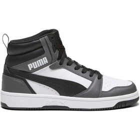 Resim Puma Rebound V6 Bilekli Sneaker Spor Ayakkabı Gri/beyaz 