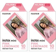 Resim Instax Mini Pink Lemonade 10x2 Film Seti Renkli 