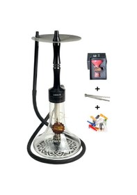 Resim Argus Model Black Nargile Takımı 