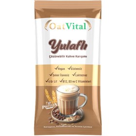 Resim OATVİTAL Yulaflı Kahveli İçecek Karışımı - PROTEİNLİ 25g 