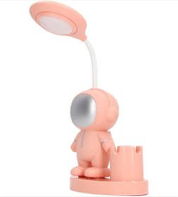 Resim mikudesign LED Astronot Masa Lambası Ve Kalemlik 