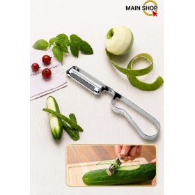 Resim Lüks Yan Soyacak & Sebze Domates Patates Soyacağı & Paslanmaz Çelik Soyacak M-2736 