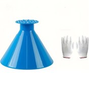 Resim Chenkestoreone Mavi 3lü Buz Kazıyıcı Ve Kar Fırçası Seti Ergonomik Sap Kışlık Araç Cam Temizleme 