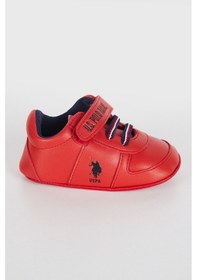 Resim U.S. Polo Assn. U.s. Polo Assn Sweetie Kırmızı Erkek Bebek Ayakkabı 5274-33729 Kırmızı 