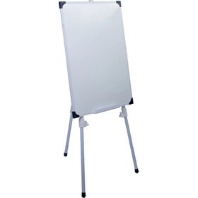 Resim A+ Teleskopik Ayaklı Ekonomik Beyaz Okul Yazı Tahtası 60x80 cm - 1 Adet Tahta Kalemi ve Yazı Tahtası Silgisi 
