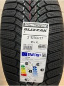 Resim Bridgestone BRİDGESTONE / 215/50R17 (BLIZZAK 6) KIŞ LASTİĞİ 2024 