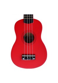 Resim Angel Auk21-rd Soprano Ukulele - Kırmızı Başlangıç - Renkli Seri 