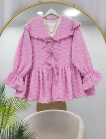 Resim VOLT CLOTHİNG Püsküllü Bağıcıklı Kimono 
