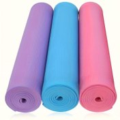 Resim 3mm EVA Yoga Matı - Dayanıklı, Hafif ve Kaymaz, Nem Dirençli - Ev Spor Salonları ve Fitness Antrenmanları İçin İdeal - Tek Paket Mavi, Mor, Pembe | Çok Yönlü Yoga Aksesuarı, Yoga, Latisse vb. için Uygun 
