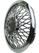 Resim Cartex Telli 16" İnç Jant Kapağı Kırılmaz ABS Krom Paslanmaz 4'lü (TAKIM OLARAK) 