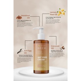 Resim Weem Tüy Dökücü Krem 200 ml Karınca Yumurtası Yağı ile Zenginleştirilmiş Vegan Formül Unisex 