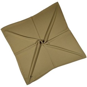 Resim Mim Eşarp Mısırlı Eşarpları Queen Krep Düz Renk Eşarp 140x140 Cm Taba 