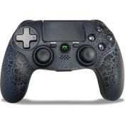 Resim Papajack Ps4 Komutu Için Siyah Denetleyici Ps4 Pro Kontrolü Ps4 Slim/ps3/ıphone Uyumlu/ıpad/ios/android/pc Çift Titreşimli Kablosuz Joystick (Yurt Dışından) 