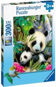 Resim Ravensburger 300 Parça Puzzle Panda 130658 