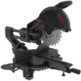 Resim Kress KH483.9 40Volt 1400W 254MM Kömürsüz Kızaklı Bluetooth Bağlantılı Profesyonel Gönye Kesme (Akü 