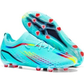 Resim Snapbuy Unisex Çim Futbol Ayakkabısı Yeşil 