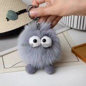 Resim Silver1 Gıoıo Yeni Yay Süsleri Tavşan Peluş Bebek Çekicilik Araba Anahtarlık Kolye (Yurt Dışından) 