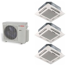 Resim Bosch 21000 BTU 1 Dış + 3 İç Ünite (9+9+9) Kaset Tipi Multi Inverter Klima 