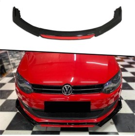 Resim Volkswagen Polo 2019+ 4 Parça Tampon Ön Lip 