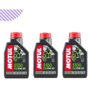 Resim Motul 5100 15w50 Motorsiklet Yağı 3 Litre 