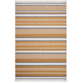 Resim MarkaEv Cotton Çift Taraflı Yıkanabilir Pamuk Kilim - 160x230 cm 