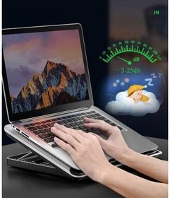 Resim Polham Ayarlanabilir Laptop Soğutucu Notebook Stand Soğutuculu Stand Laptop Stand Laptop Soğutucu 